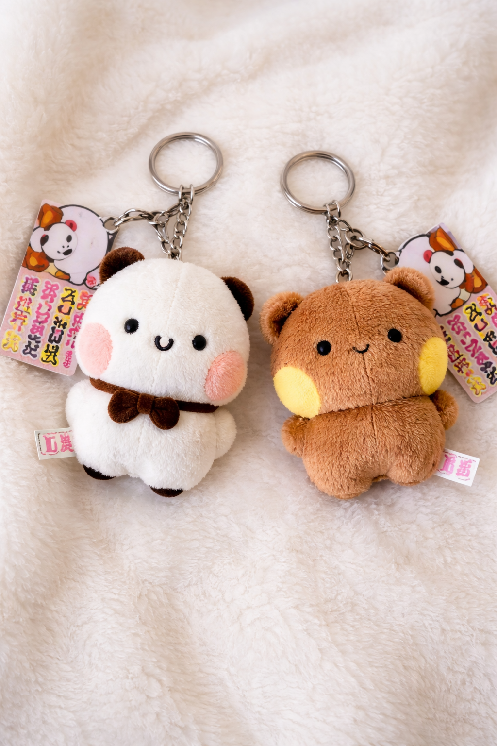 2pc Bubu Dudu Panda Keychains