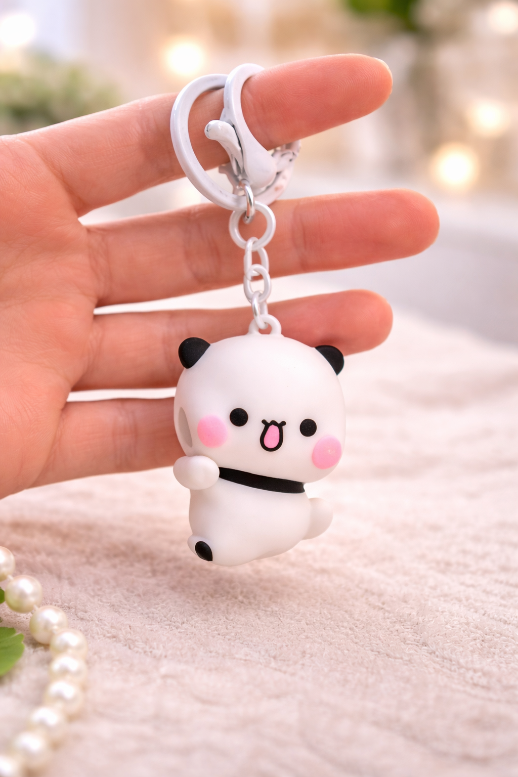 Bubu & Dudu Cute Couple Keychain