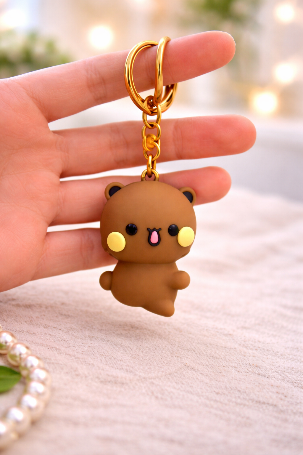 Bubu & Dudu Cute Couple Keychain